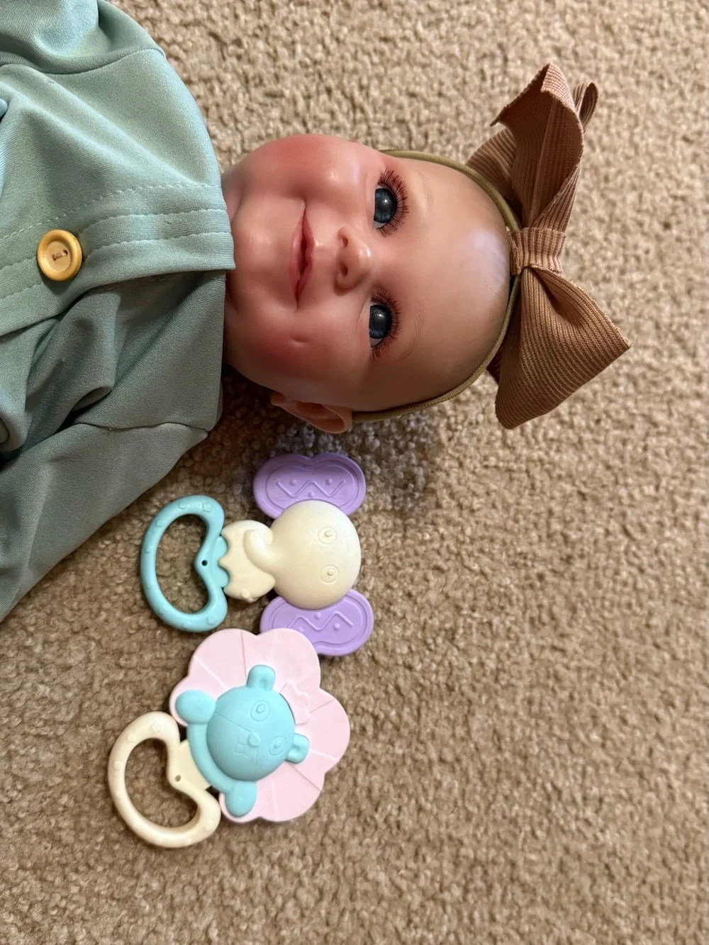 Reborn Baby Doll Soft Vinyl Realistic-Newborn Baby Dolls  20 Inches